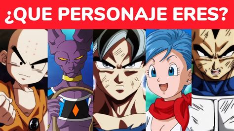 que personaje eres de dragon ball super